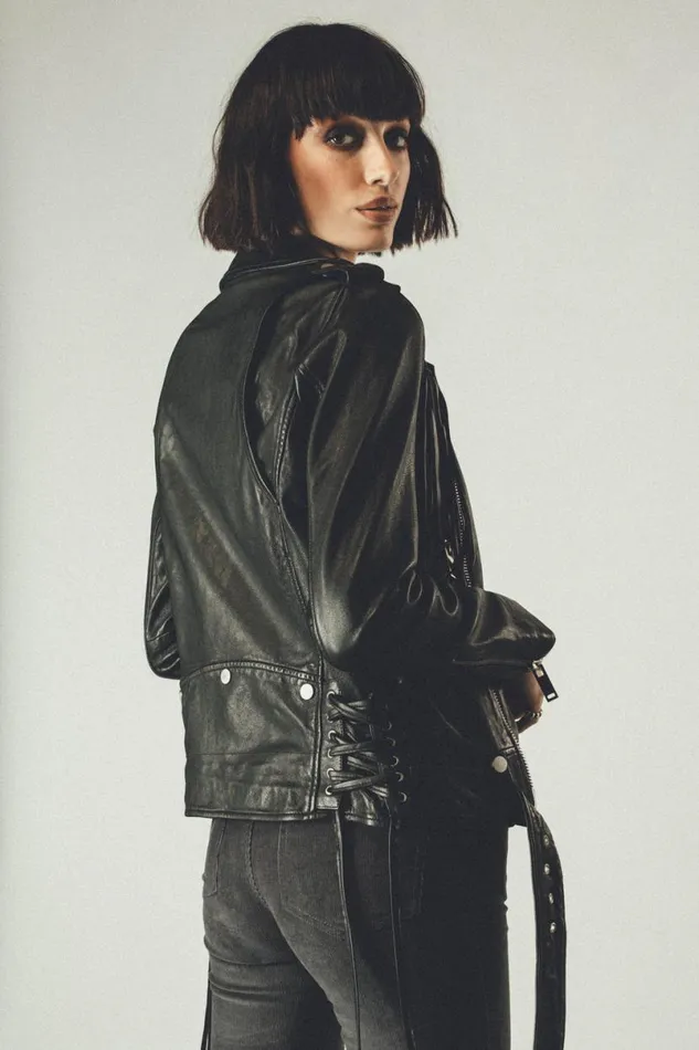 Women Rodeo Biker Jacket OTHER LEATHER JACKETS