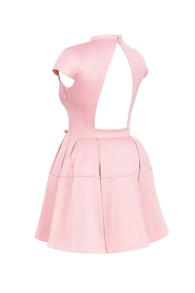 Women Saida Parisian Pink Backless Mini Dress House Of CB Dresses Women Saida Parisian Pink Backless Mini Dress House Of CB Dresses