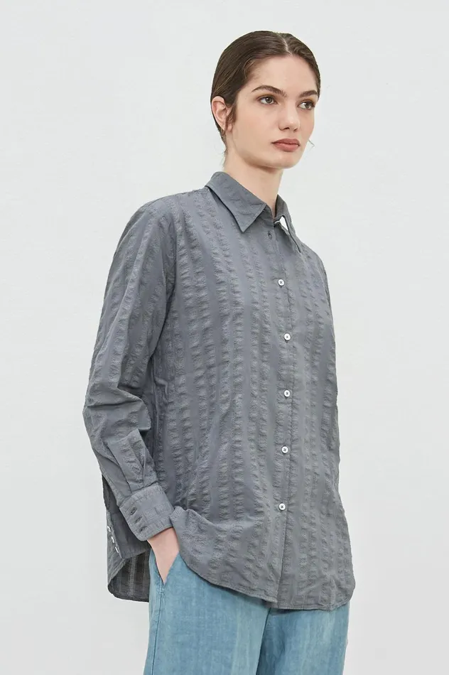 Women SELMA 8211 Cotton Shirt 8211 Ferro Massimo Alba Shirts