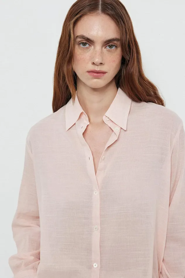 Women SELMA 8211 Cotton Viscose Shirt 8211 Petalo Massimo Alba Shirts