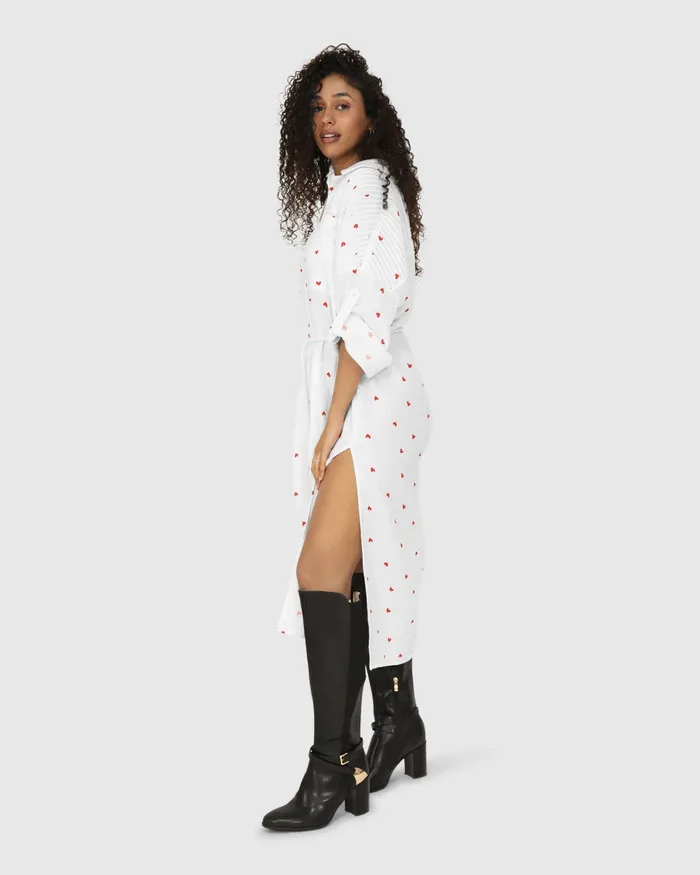 Women Seven Wonders Maxi Shirt Dress 8211 Cupid Dresses Belle and Bloom