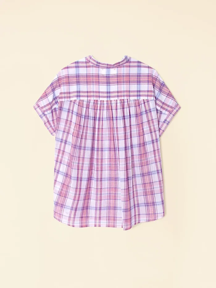 Women Shirts XRENA Quartz Cloud Paxton Shirt Women Shirts XRENA Quartz Cloud Paxton Shirt