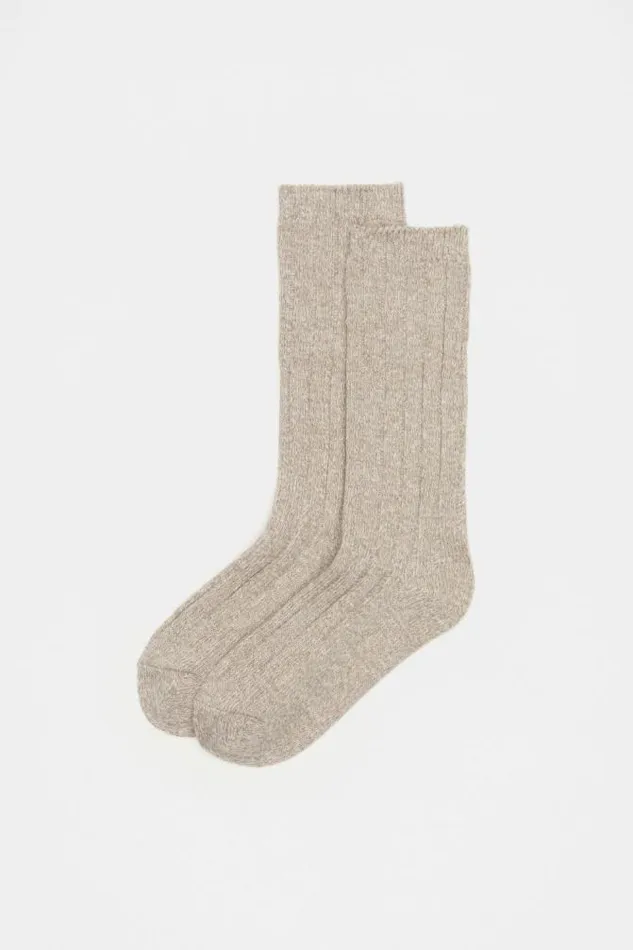 Women Socks and Tights Seed Heritage Marled Boot Sock Cookie Twist