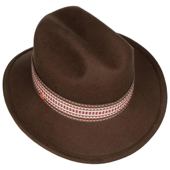 Women Soft Wool Western Hat Brown Mayser Felt Hats Women Soft Wool Western Hat Brown Mayser Felt Hats
