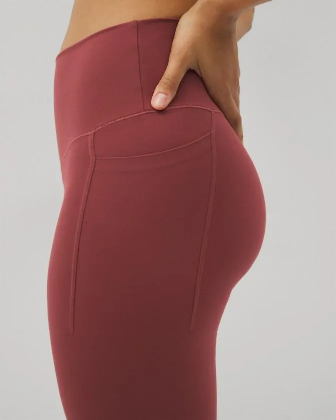 Women Soma Leggings HighWaist Pocket Leggings Make Me Blush