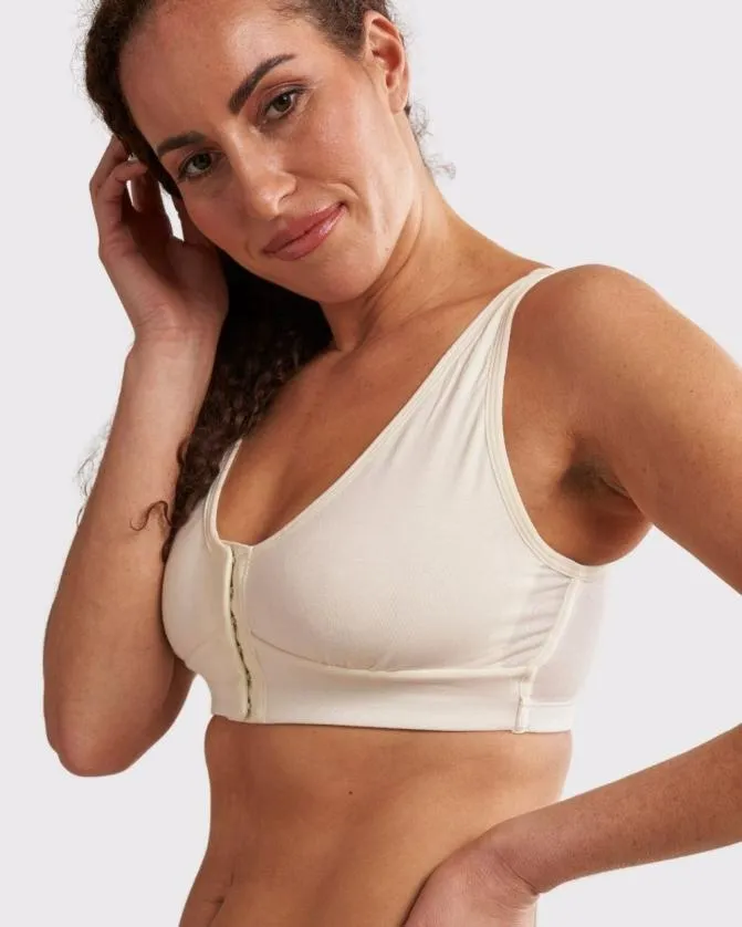 Women Soma Post Surgical Bras AnaOno FrontClosure PostSurgery Bra Ivory