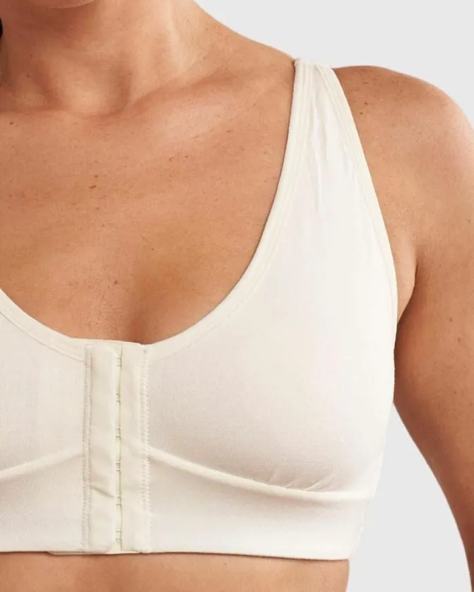 Women Soma Post Surgical Bras AnaOno FrontClosure PostSurgery Bra Ivory