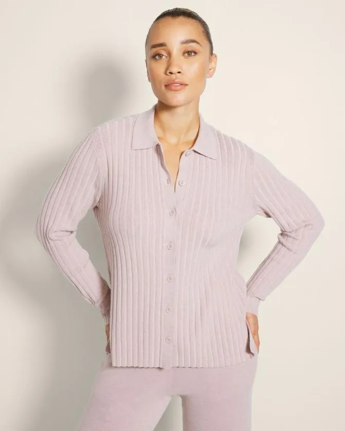 Women Soma Sweaters and Cardigans ButtonUp Sweater Cloud Gray