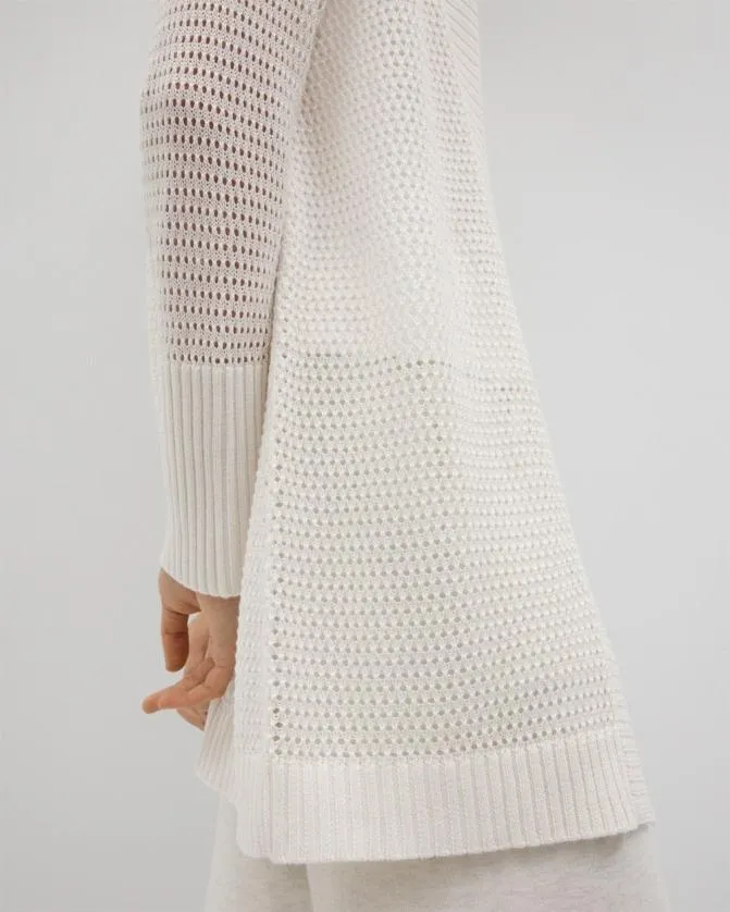 Women Soma Sweaters and Cardigans Open Stitch Cardigan Salt Mist