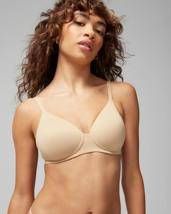 Women Soma Wireless Bras Embraceable Wireless Bra Warm Amber