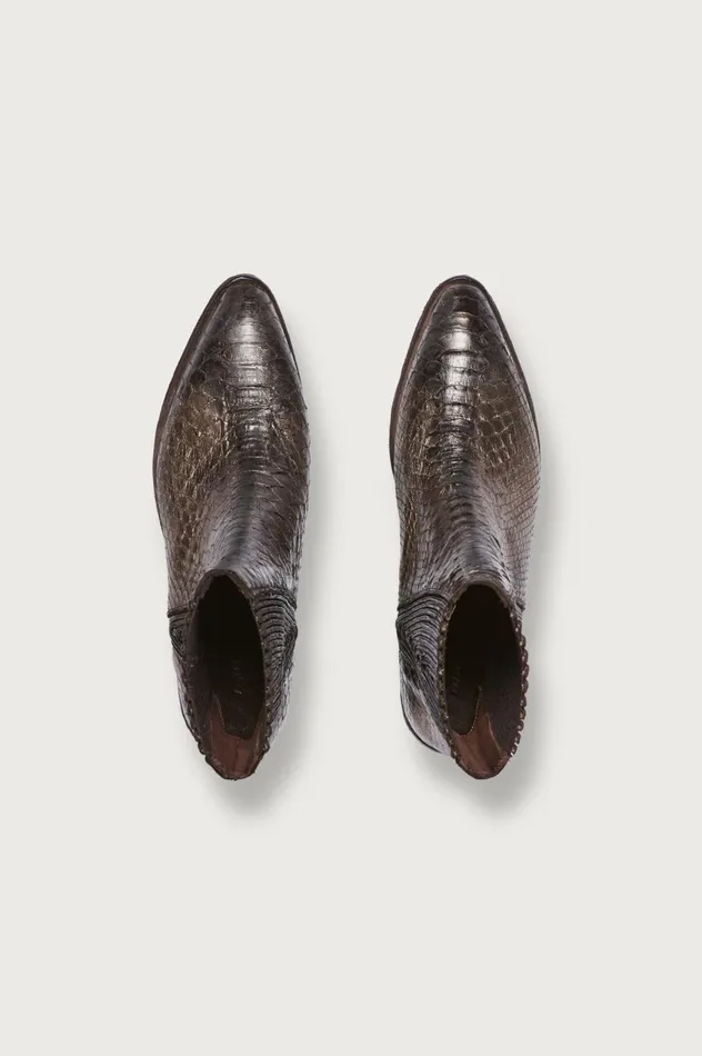 Women STIVALETTO 8211 Leather 8211 Canna Di Fucile Massimo Alba Shoes