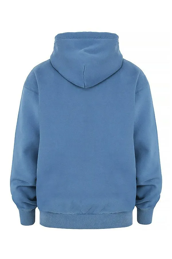 Women Storm Azure Zip Through Hoodie House Of CB Tops