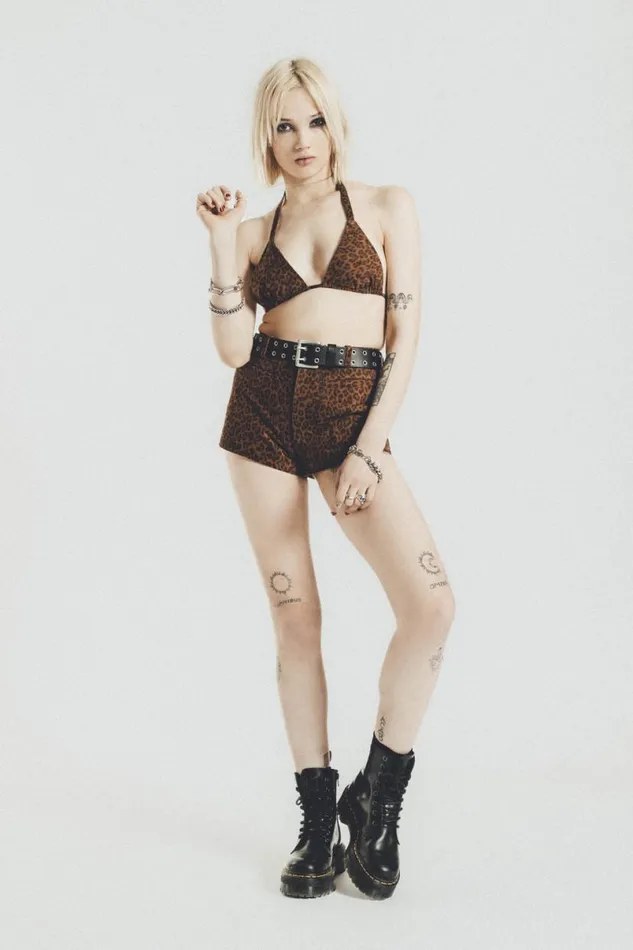 Women Suede Short Shorts OTHER TROUSERS and SHORTS