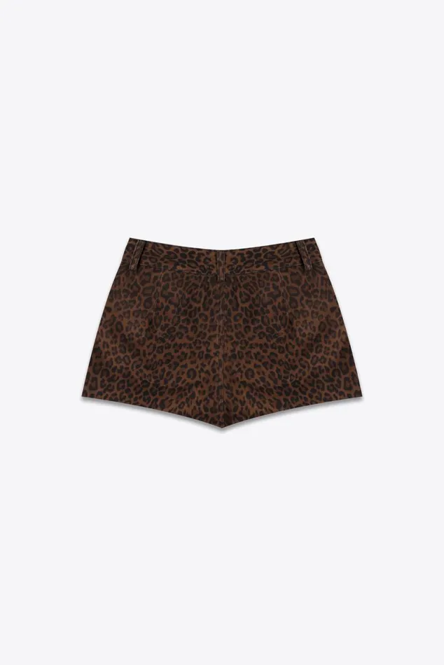 Women Suede Short Shorts OTHER TROUSERS and SHORTS