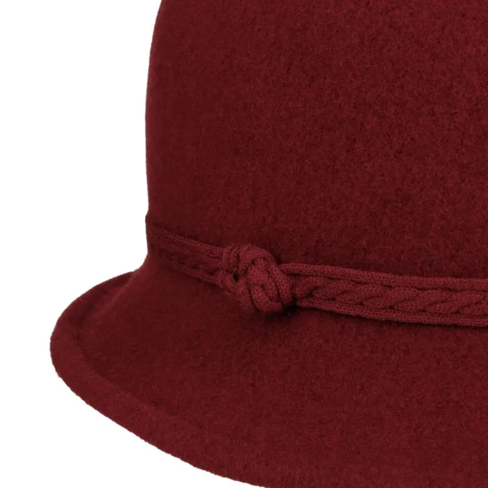 Women Susanne Walkhut With Ear Flaps Burgundy Mayser Felt Hats Women Susanne Walkhut With Ear Flaps Burgundy Mayser Felt Hats
