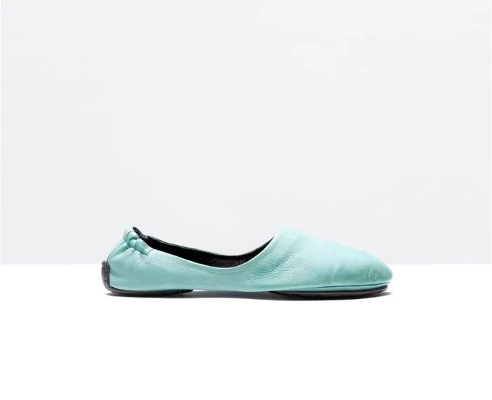 Women Swaps Audley Shoes Leather Swap Mint Green