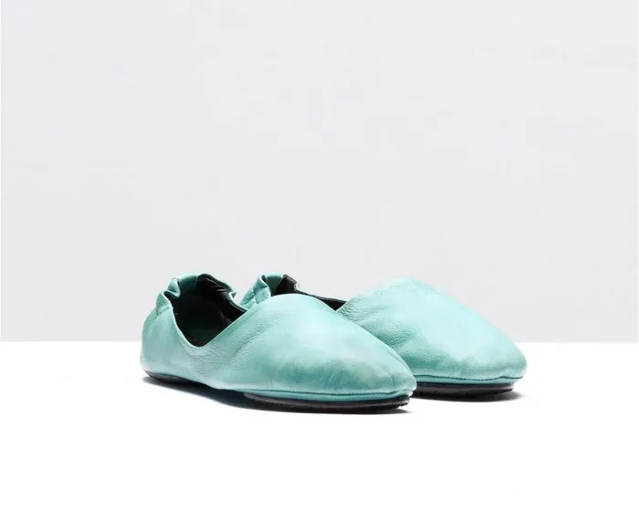 Women Swaps Audley Shoes Leather Swap Mint Green