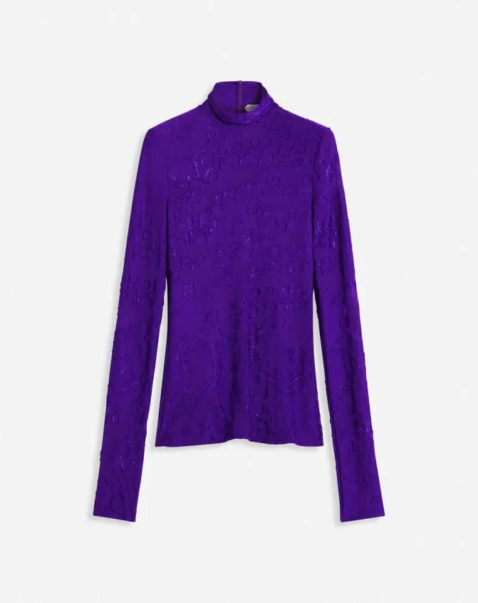 Women Tops Lanvin Jacquard Top Anemone