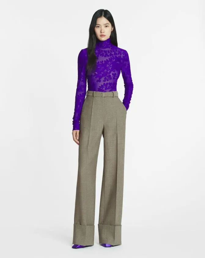 Women Tops Lanvin Jacquard Top Anemone