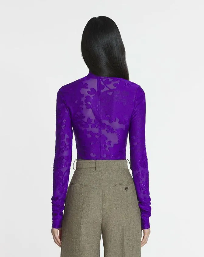 Women Tops Lanvin Jacquard Top Anemone