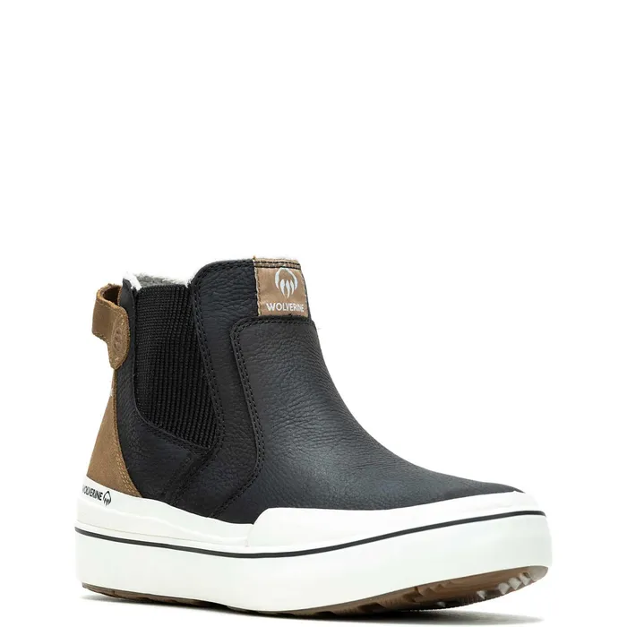 Women Torrent Waterproof Chelsea Boot Black Wolverine Rain and Snow