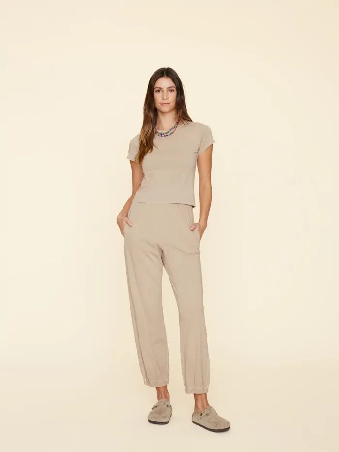 Women Twine Taupe Crispin Pant Sweats and Tees XRENA