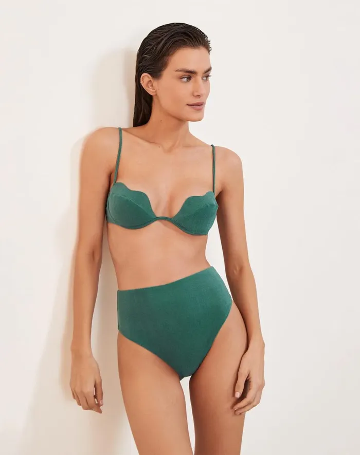 Women ViX Paula Hermanny Bottoms Bela Hot Pant Bottom 8211 Jasper