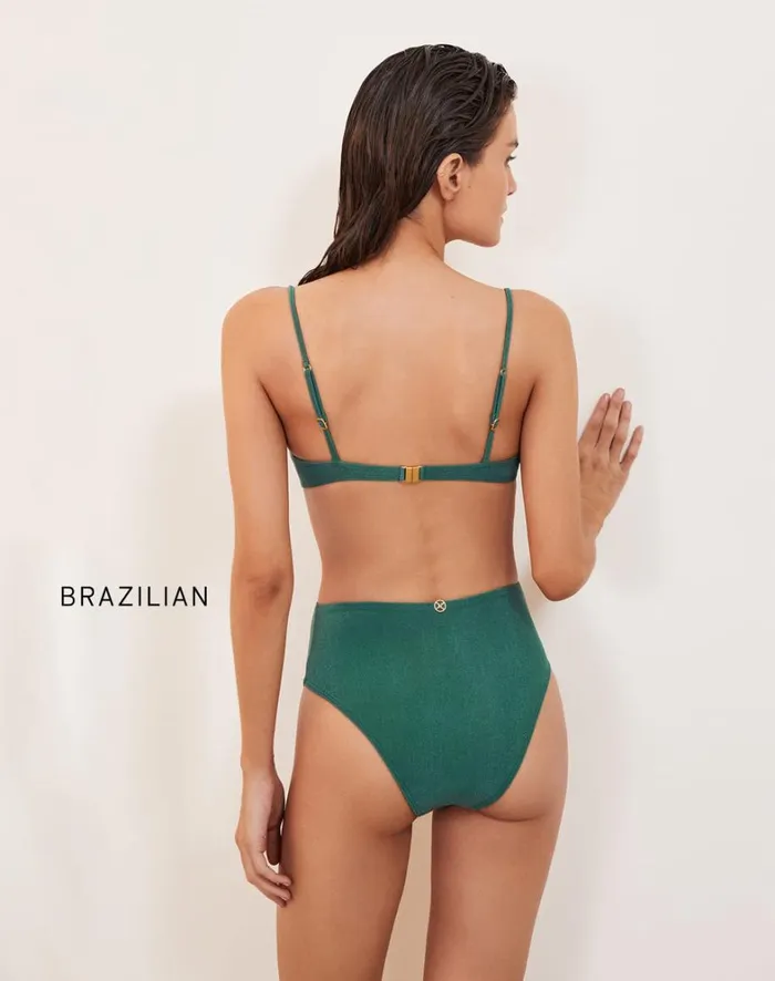 Women ViX Paula Hermanny Bottoms Bela Hot Pant Bottom 8211 Jasper
