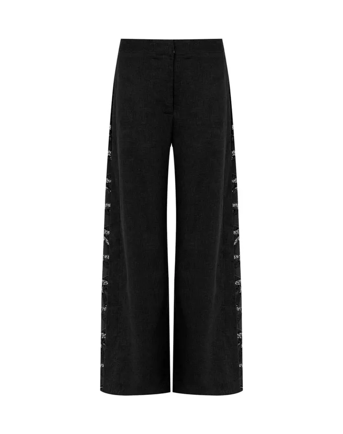 Women ViX Paula Hermanny Bottoms Bree Pants 8211 Black