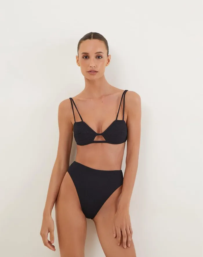 Women ViX Paula Hermanny Bottoms Firenze Gigi Hot Pant Bottom 8211 Black