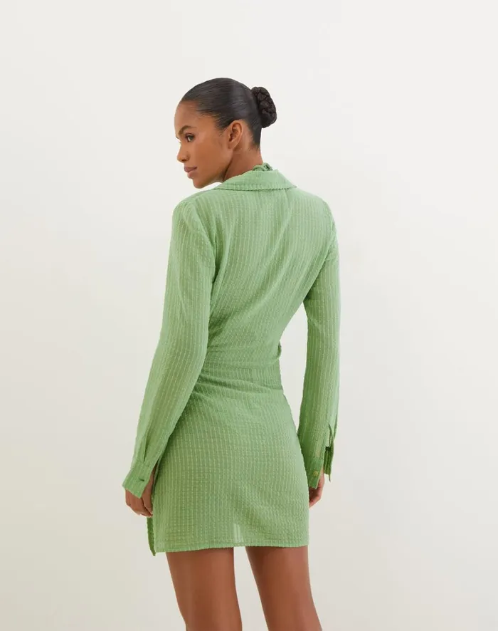 Women ViX Paula Hermanny Cover Ups Lia Short Cover Up 8211 Aloe