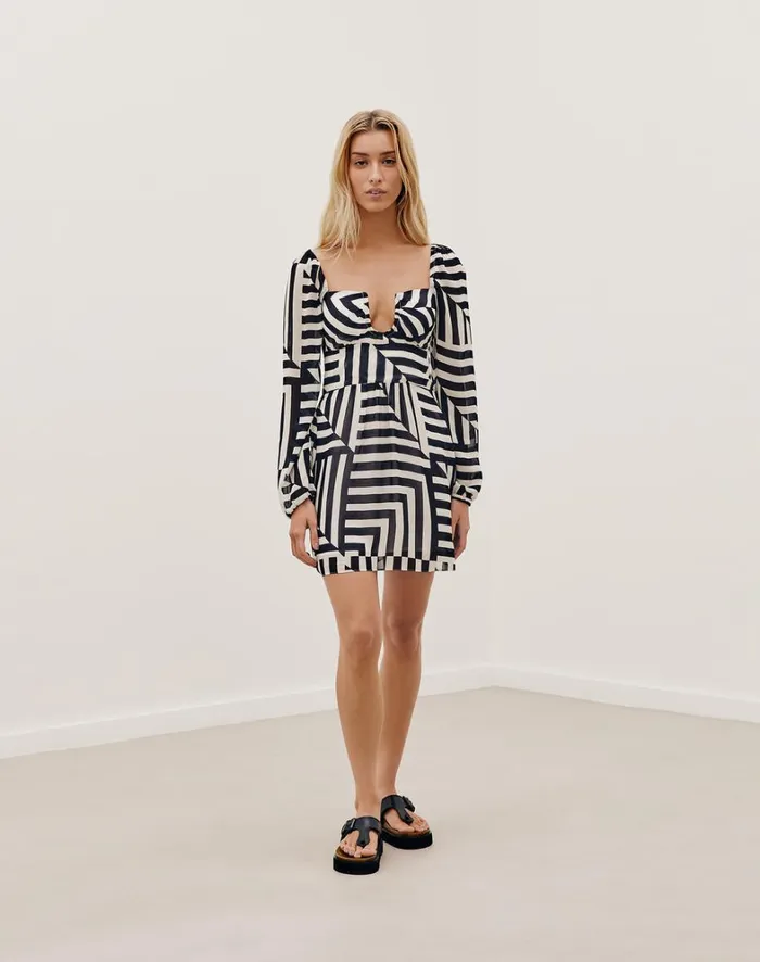 Women ViX Paula Hermanny Dresses Aisha Short Dress 8211 Geo