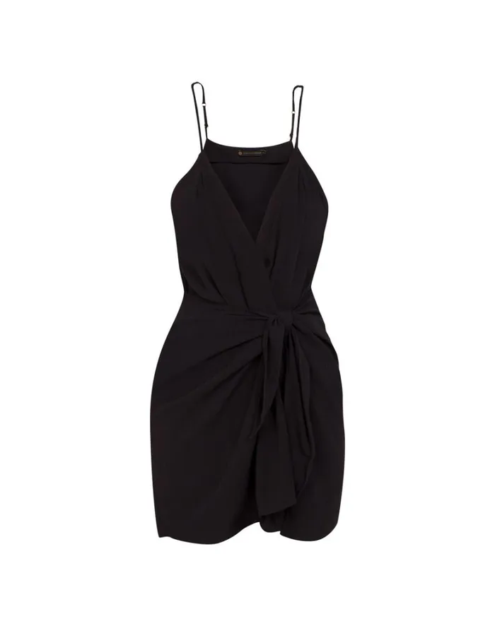 Women ViX Paula Hermanny Dresses Gisa Short Dress 8211 Black