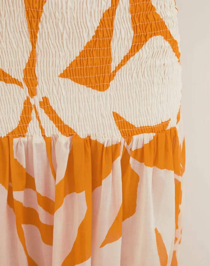 Women ViX Paula Hermanny Dresses Maira Long Dress 8211 Bossa Sunset
