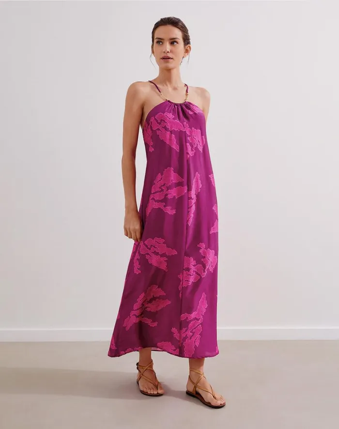 Women ViX Paula Hermanny Dresses Taiga Detail Long Dress 8211 Quizas Jaipur
