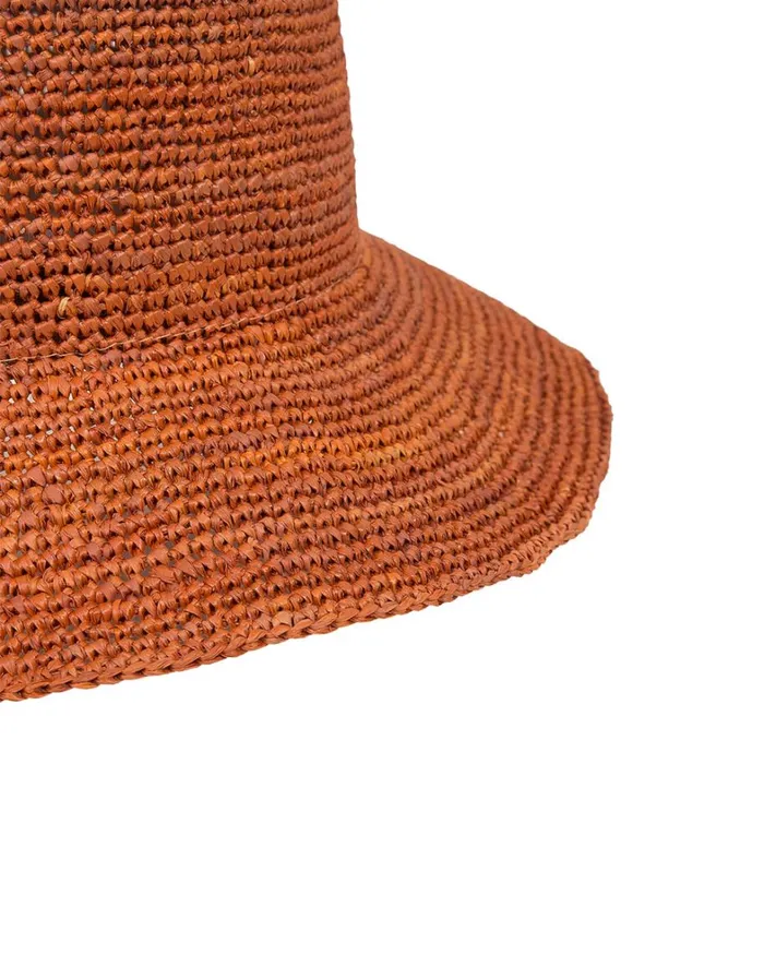 Women ViX Paula Hermanny Hats Bucket Hat 8211 Brick