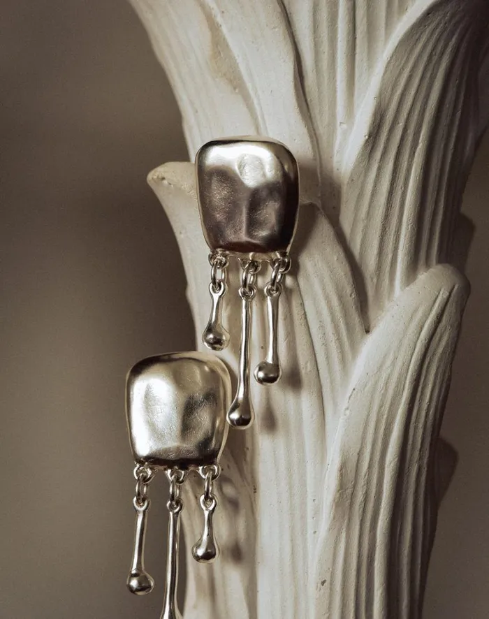 Women ViX Paula Hermanny Jewelry Zaya Earrings 8211 Silver
