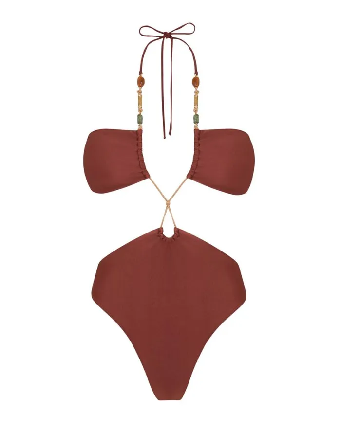 Women ViX Paula Hermanny One Pieces Kaia Gi One Piece 8211 Nutshell