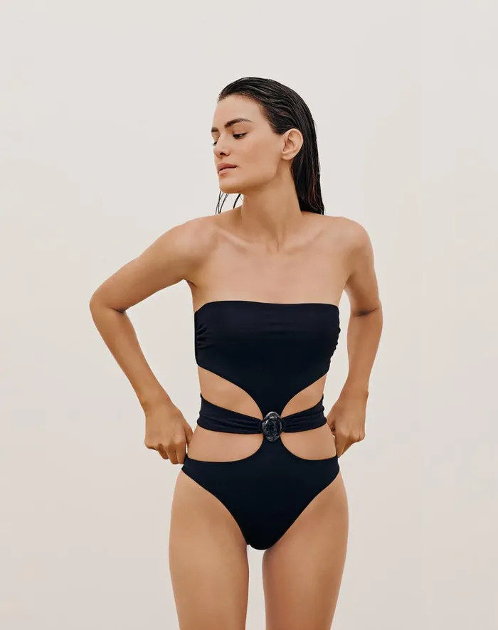 Women ViX Paula Hermanny One Pieces Kim One Piece 8211 Black