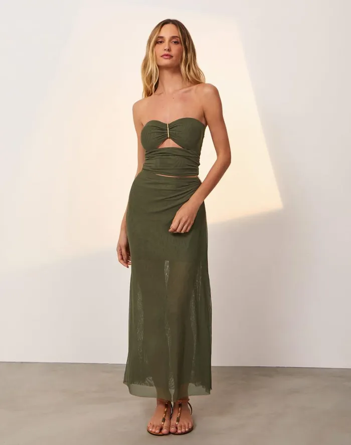 Women ViX Paula Hermanny Tops Fae Top 8211 Evergreen
