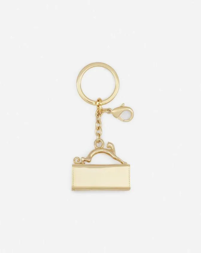 Women Wallets and Small Leather Goods Lanvin Pencil Cat Brass Key Ring Gold Women Wallets and Small Leather Goods Lanvin Pencil Cat Brass Key Ring Gold