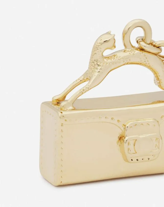 Women Wallets and Small Leather Goods Lanvin Pencil Cat Brass Key Ring Gold Women Wallets and Small Leather Goods Lanvin Pencil Cat Brass Key Ring Gold