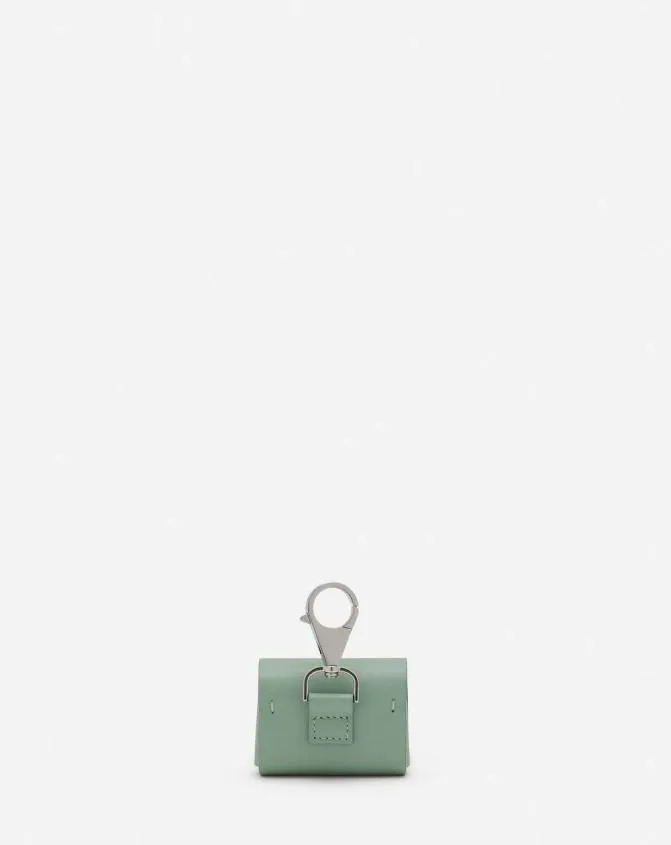 Women Wallets and Small Leather Goods Lanvin Signature Leather Case For Airpods Pro Vert De Gris