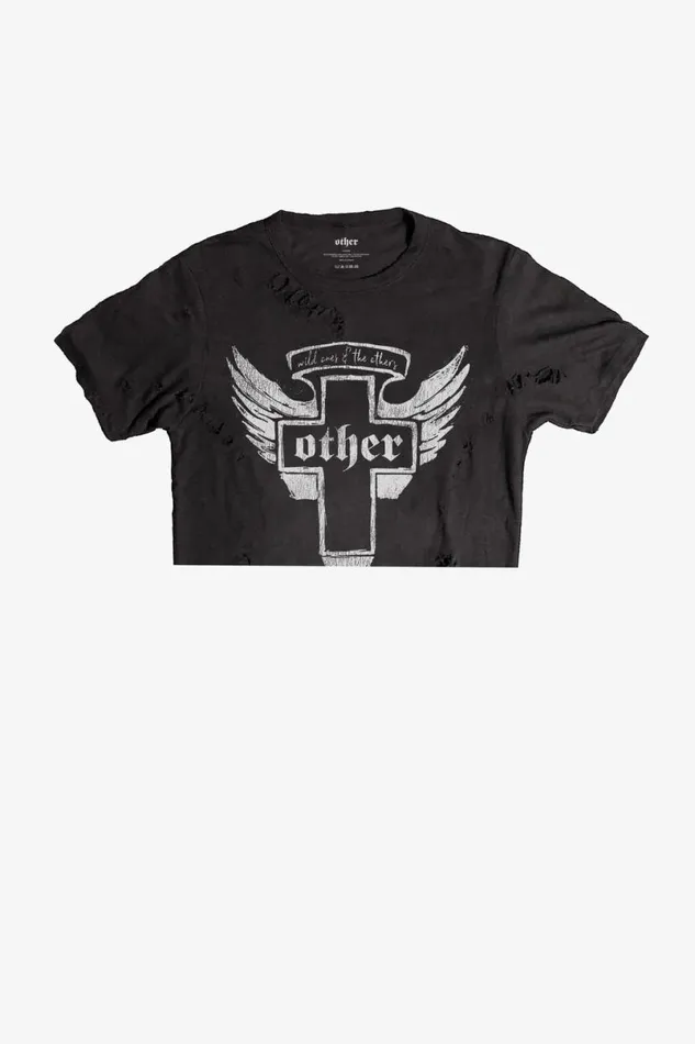 Women Wild Ones Cross Cropped Thrasher Tee OTHER TEES