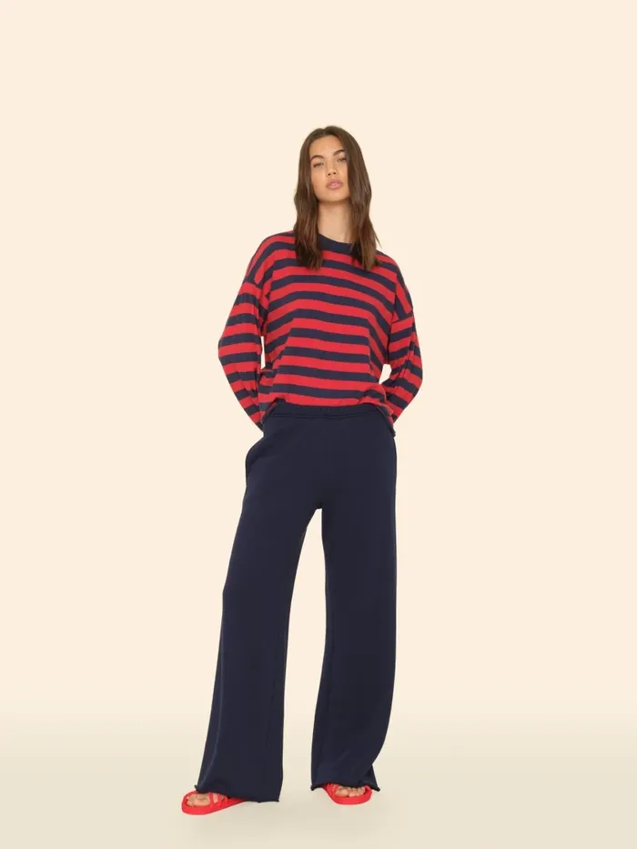 Women XRENA Navy Emmette Sweatpant Sweats and Tees