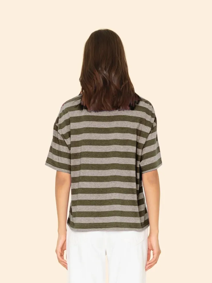 Women XRENA Olive Stone Palmer Tee Sweats and Tees Women XRENA Olive Stone Palmer Tee Sweats and Tees