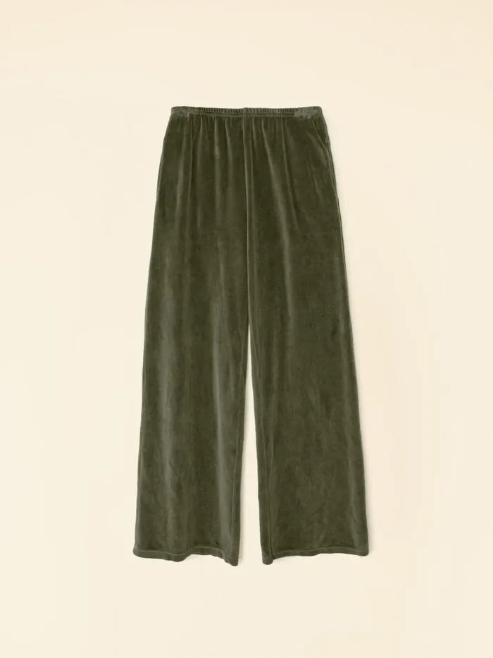 Women XRENA Olivine Mavis Velour Sweatpant Sweats and Tees Women XRENA Olivine Mavis Velour Sweatpant Sweats and Tees