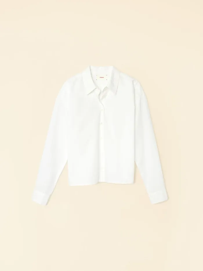 Women XRENA White Dawson Crisp Shirt Shirts Women XRENA White Dawson Crisp Shirt Shirts