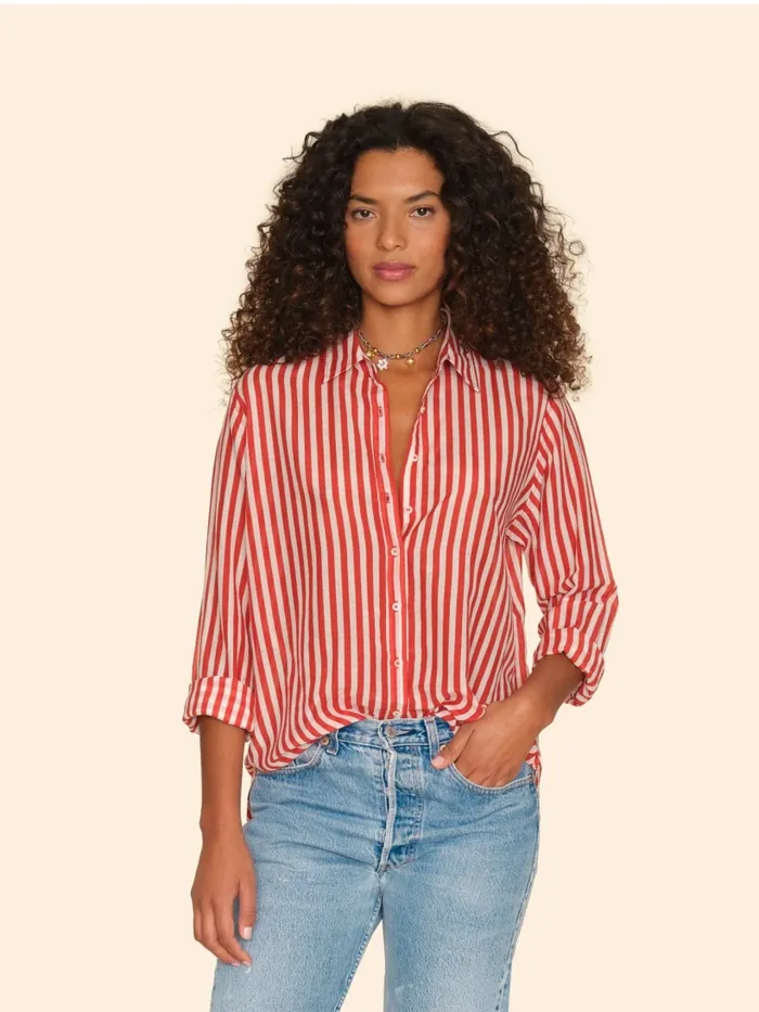 XRENA Burnt Dune Beau Shirt Women Shirts