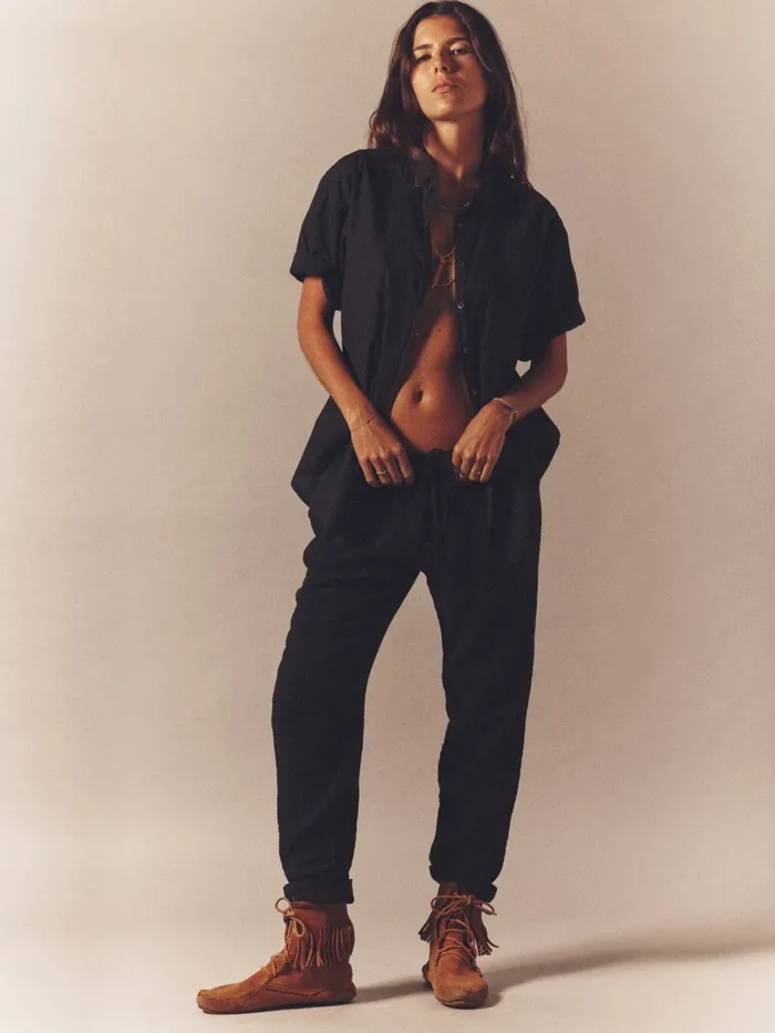 XRENA Pants and Jumpsuits Women Black Jordyn Pant